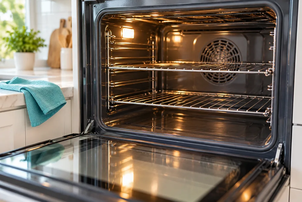 Inside oven · service illustration